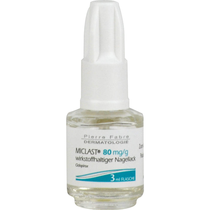 MICLAST 80 mg/g wirkstoffhaltiger Nagellack Reimport EurimPharm, 3 ml Solution