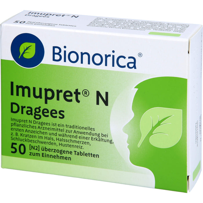 Imupret N Dragees, 50 pc Tablettes