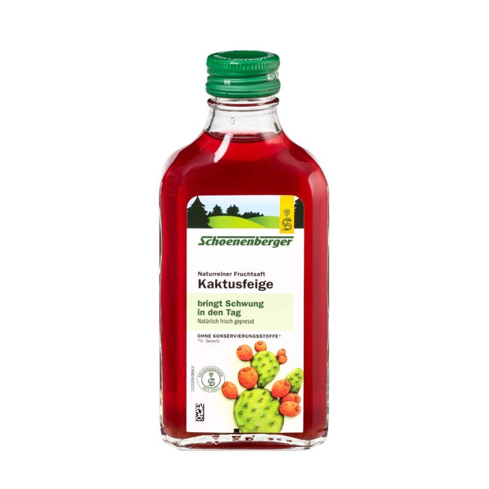 Schoenenberger Naturreiner Fruchtsaft Kaktusfeige, 200 ml Lösung