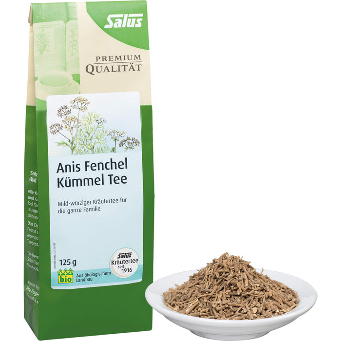 Salus Anis Fenchel Kümmel Tee, 125 g Tee