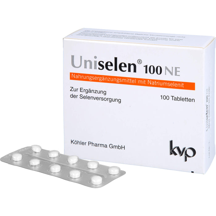 Uniselen 100 NE Tabletten zur Ergänzung der Selenversorgung, 100 pcs. Tablets