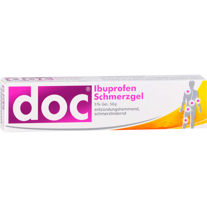 doc Ibuprofen Schmerzgel, 50 g Gel