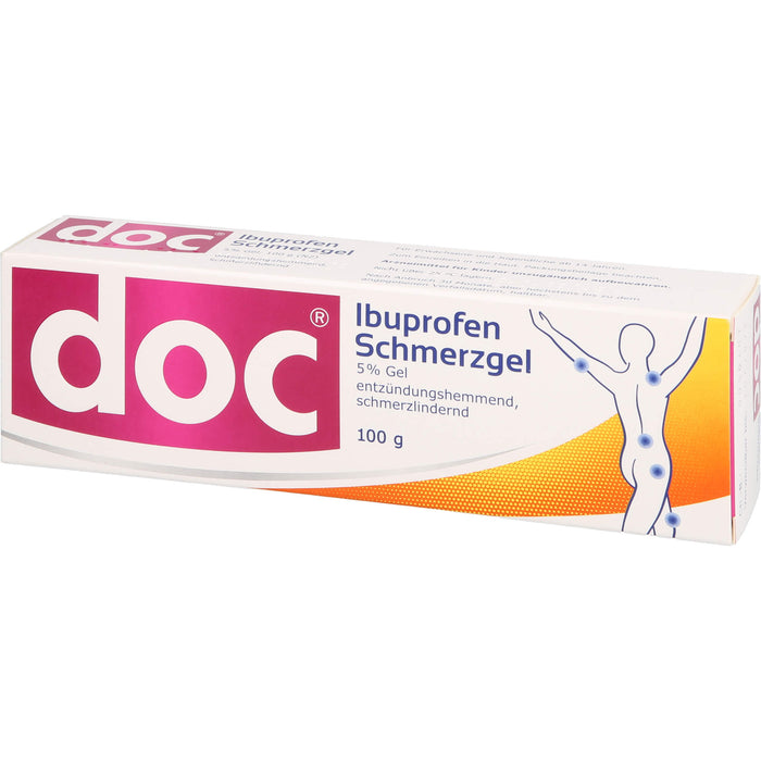 doc Ibuprofen Schmerzgel, 100 g Gel