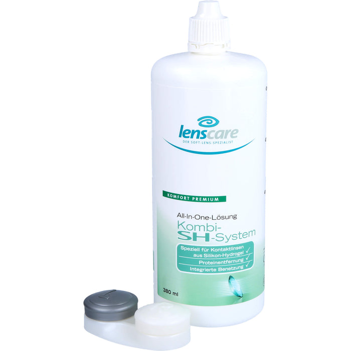 Lenscare Kombi-SH-System + 1 Behälter, 380 ml Lösung