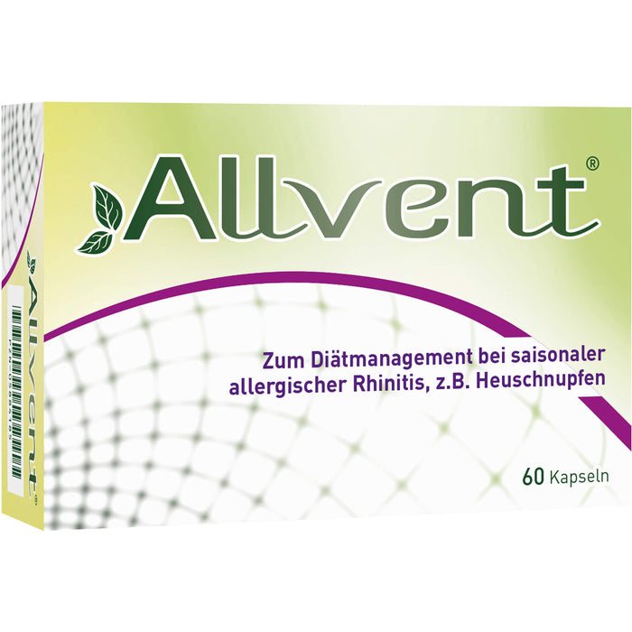 Allvent bei saisonaler allergischer Rhinitis Kapseln, 60 pc Capsules