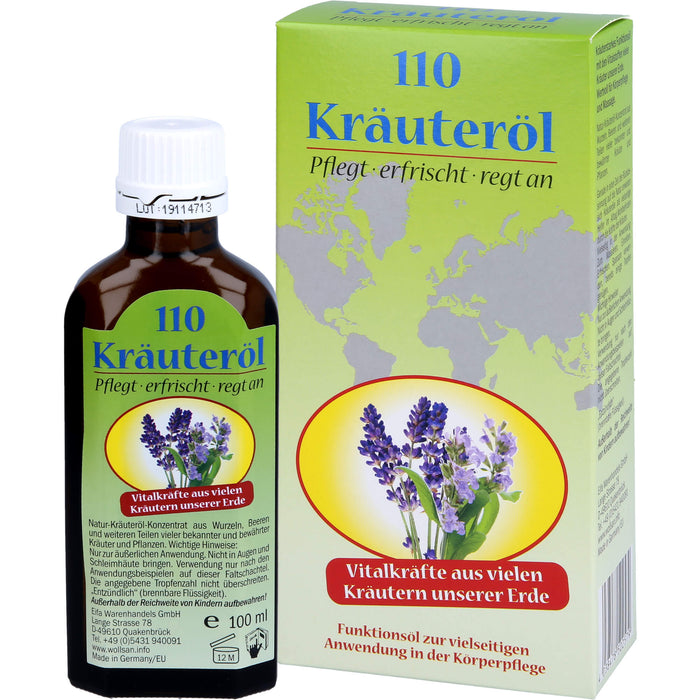 110 Kräuteroel, 100 ml Öl