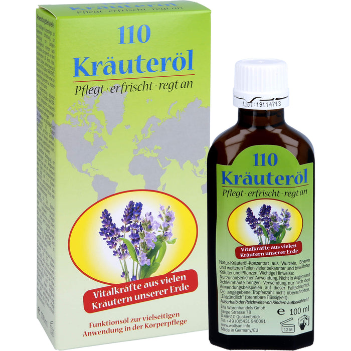 110 Kräuteroel, 100 ml Öl