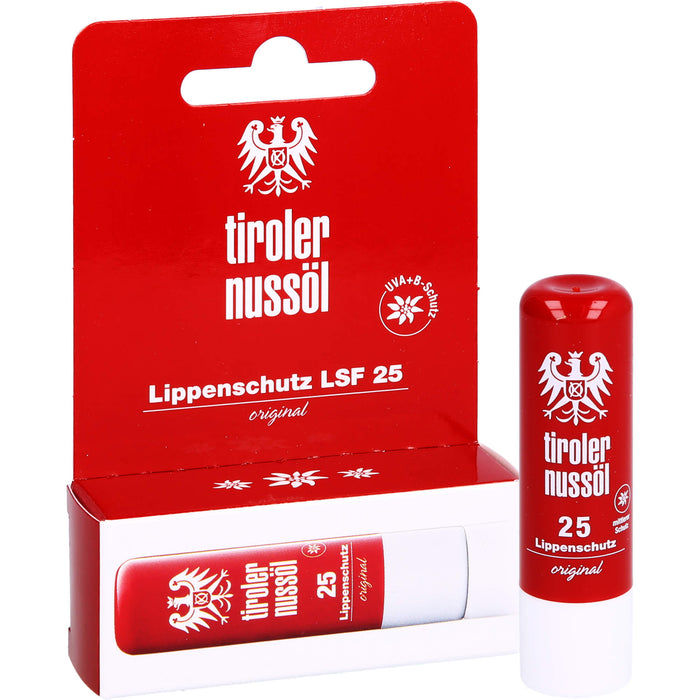 DERMAPHARM Tiroler Nussöl original Lippenschutz LSF25, 1 pcs. Pen