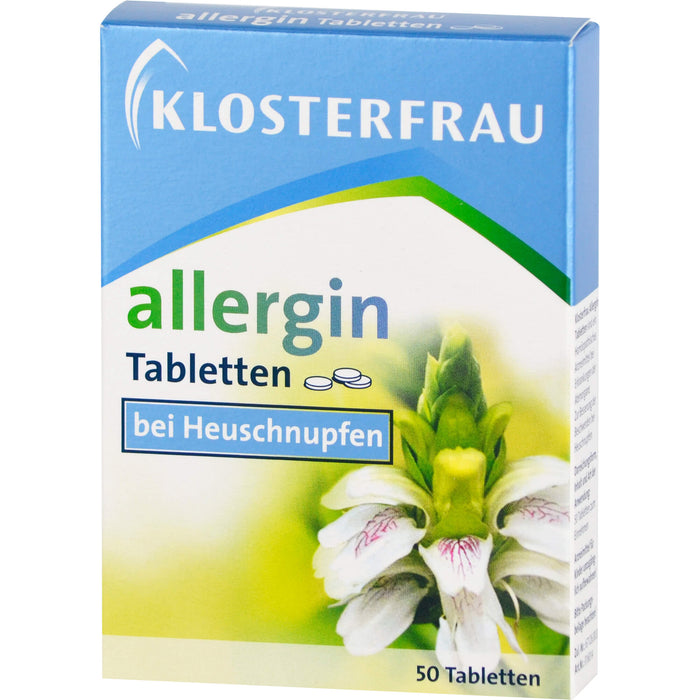 KLOSTERFRAU allergin Tabletten bei Heuschnupfen, 50 St. Tabletten