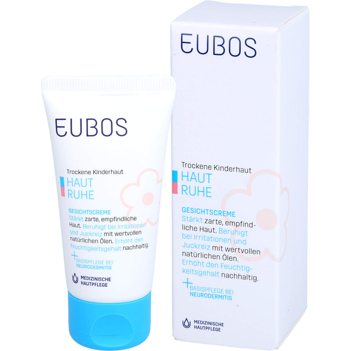 EUBOS Kinder HAUT RUHE Gesichtscreme, 30 ml Creme