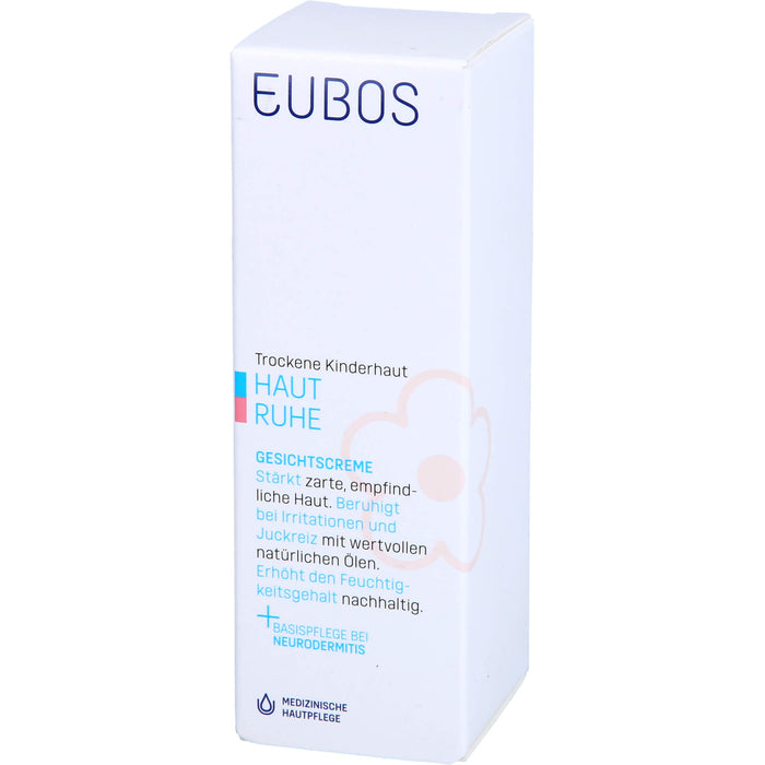 EUBOS Kinder HAUT RUHE Gesichtscreme, 30 ml Creme