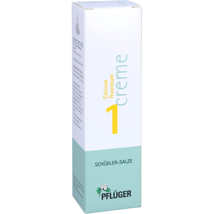 PFLÜGER Biochemie 1 Calcium fluoratum D 4 Creme, 75 g Crème