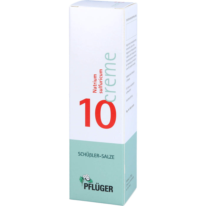 Biochemie Nr.10 Natrium sulfuricum Pflüger Creme, 75 g Crème