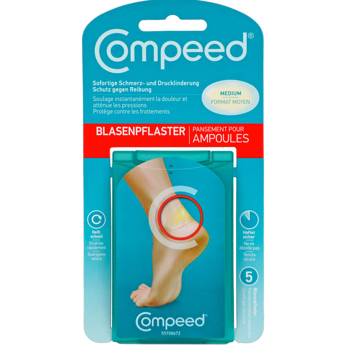 COMPEED Blasenpflaster medium, 5 pc Pansement