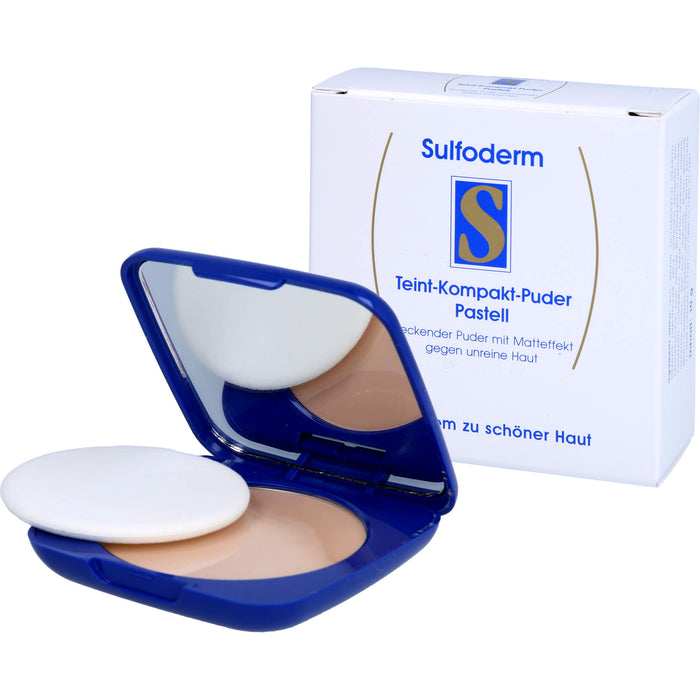 Sulfoderm S Teint-Kompakt-Puder pastell, 10 g Powder