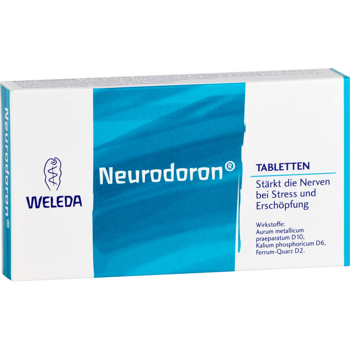 WELEDA Neurodoron Tabletten bei Stress und Erschöpfung, 80 St. Tabletten