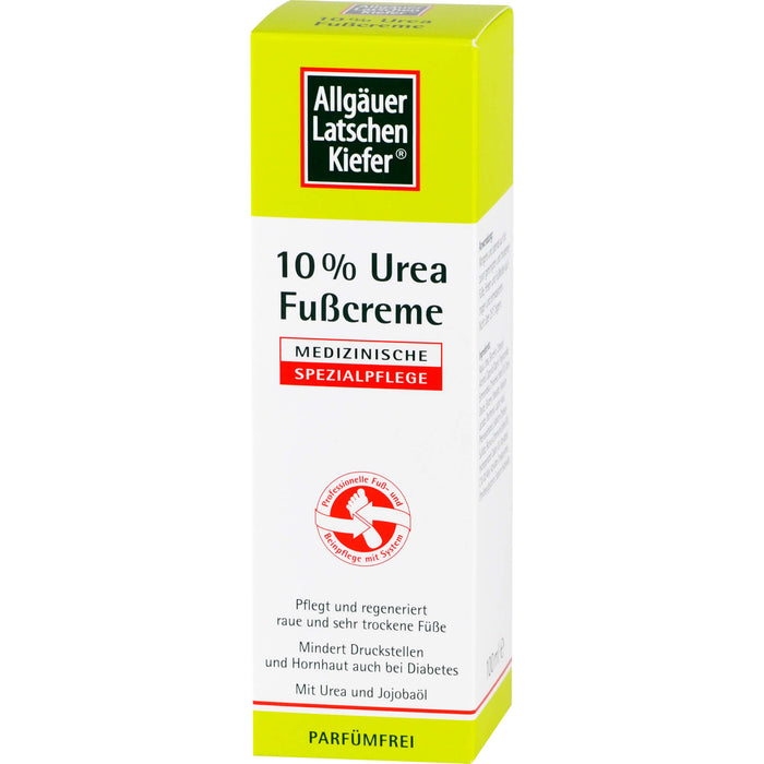 Allgäuer Latschenkiefer 10 % Urea Fußcreme, 100 ml Creme