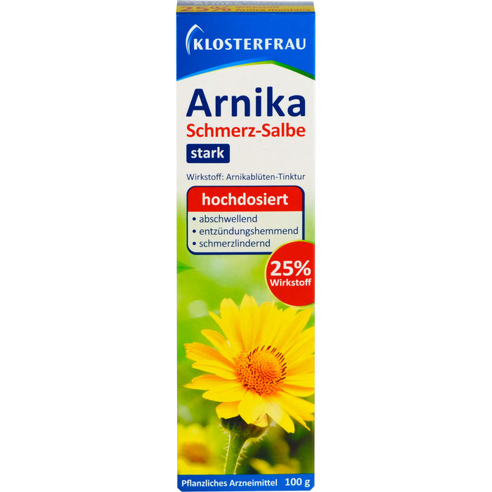 KLOSTERFRAU Arnika Schmerz-Salbe stark, 100 g Onguent