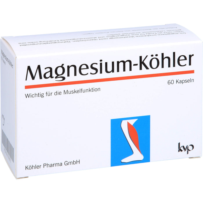 Magnesium-Köhler Kapseln, 60 pc Capsules