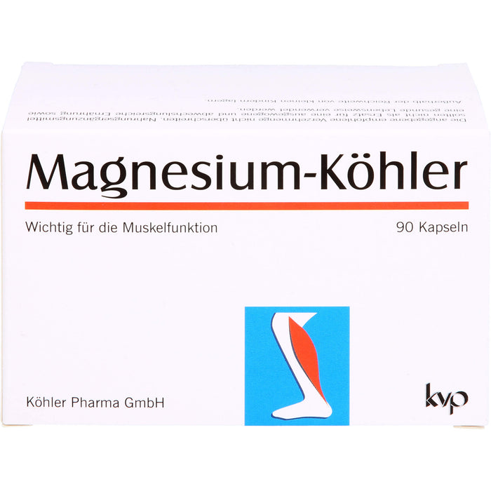 Magnesium-Köhler Kapseln, 90 pcs. Capsules