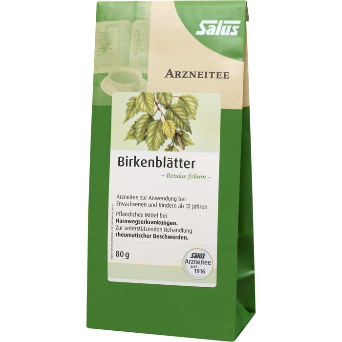 Salus Birkenblätter Arzneitee, 80 g Tea