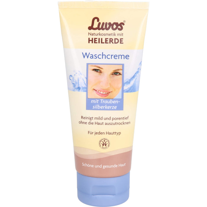 Luvos Naturkosmetik mit Heilerde Waschcreme, 100 ml Cream