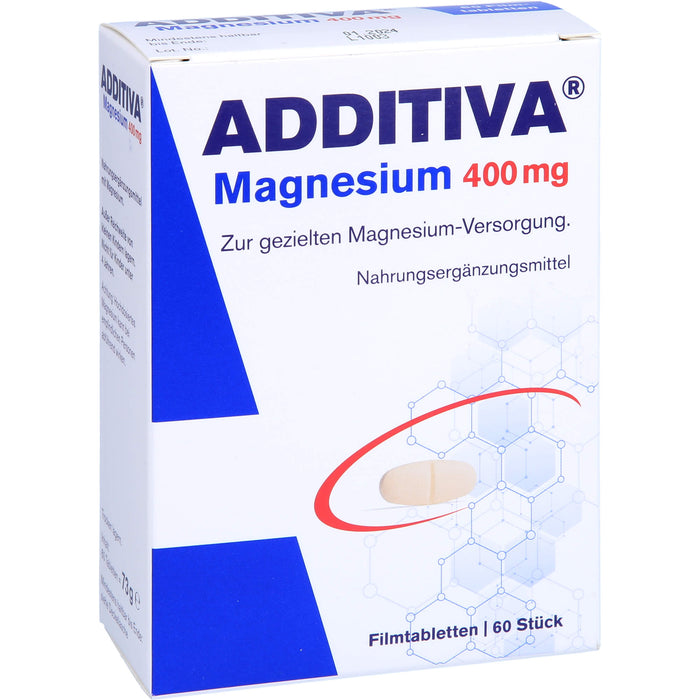 ADDITIVA Magnesium 400mg Filmtabletten, 60 St FTA