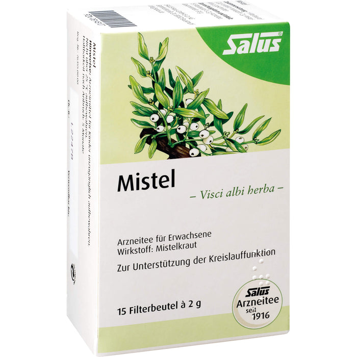 Salus Mistel Arzneitee zur Unterstützung der Kreislauffunktion, 15 pc Sac filtrant