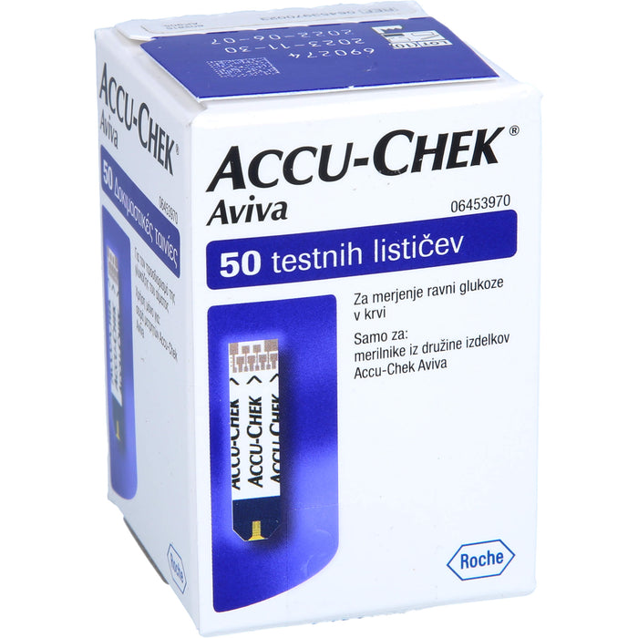 Accu-Chek Aviva Blutzucker Teststreifen Reimport Kohlpharma, 50 St. Teststreifen