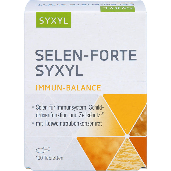 SYXYL Selen-Forte Immun-Balance Tabletten, 100 St. Tabletten