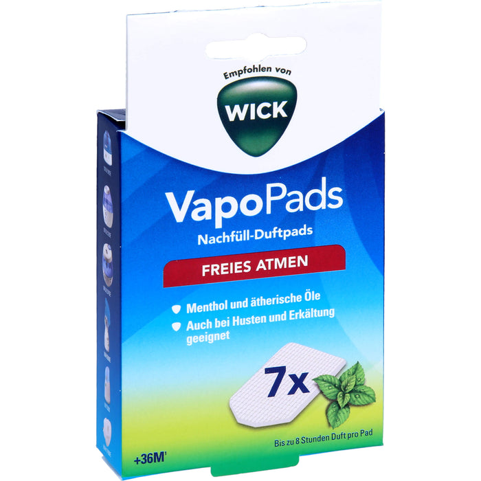 WICK VapoPads Menthol Nachfüll-Duftpads, 1 pcs. Pack