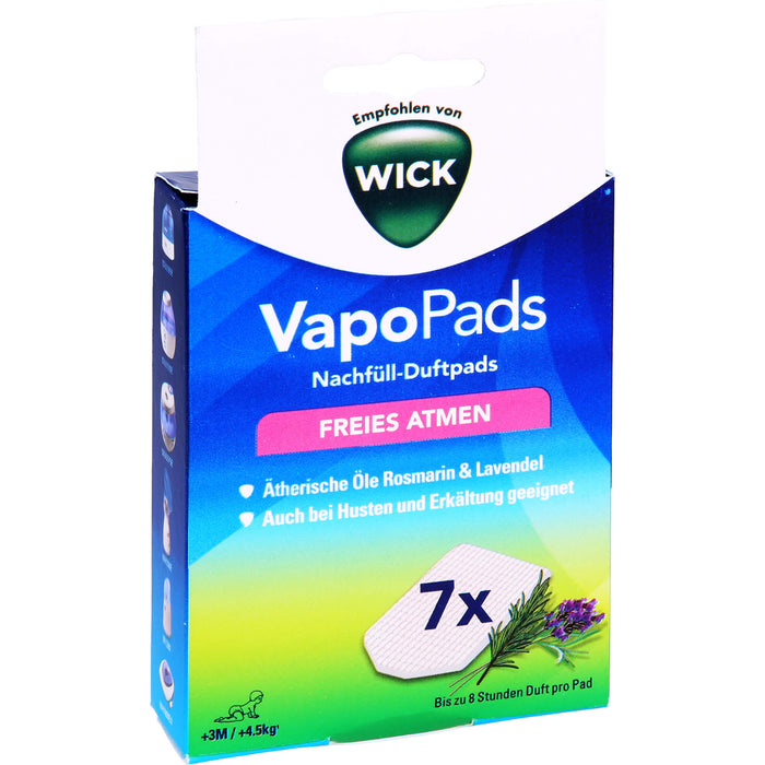 WICK VapoPads Baby Nachfüll-Duftpads Angenehmer Duft und ruhiger Schlaf, 1 pc Paquet