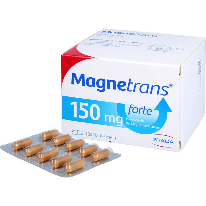 Magnetrans forte 150 mg Hartkapseln bei Magnesiummangel, 100 St. Kapseln