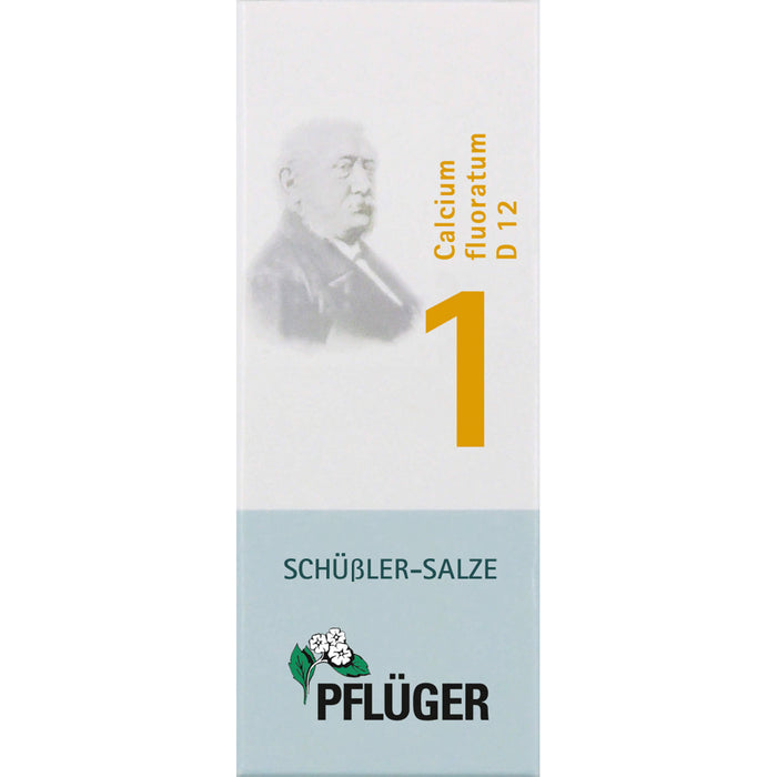 PFLÜGER Biochemie 1 Calcium fluoratum D 12 Tabletten, 400 pc Tablettes