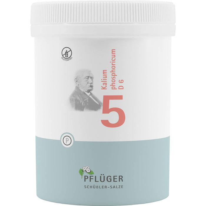 PFLÜGER Biochemie 5 Kalium phosphoricum D 6 Tabletten, 1000 pc Tablettes