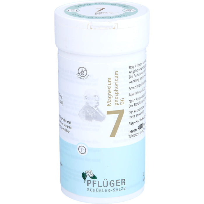 PFLÜGER Schüßler-Salze 7 Magnesium phosphoricum D 6 Tabletten, 400 St. Tabletten