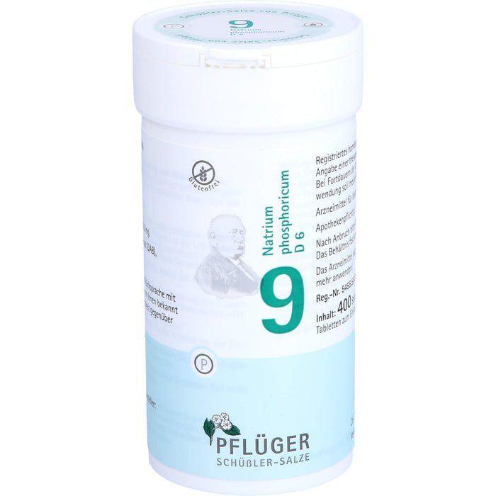 PFLÜGER Biochemie 9 Natrium phosphoricum D 6 Tabletten, 400 St. Tabletten