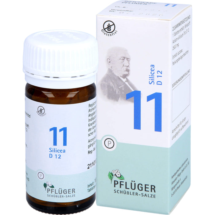 PFLÜGER Biochemie 11 Silicea D 12 Tabletten, 100 St. Tabletten