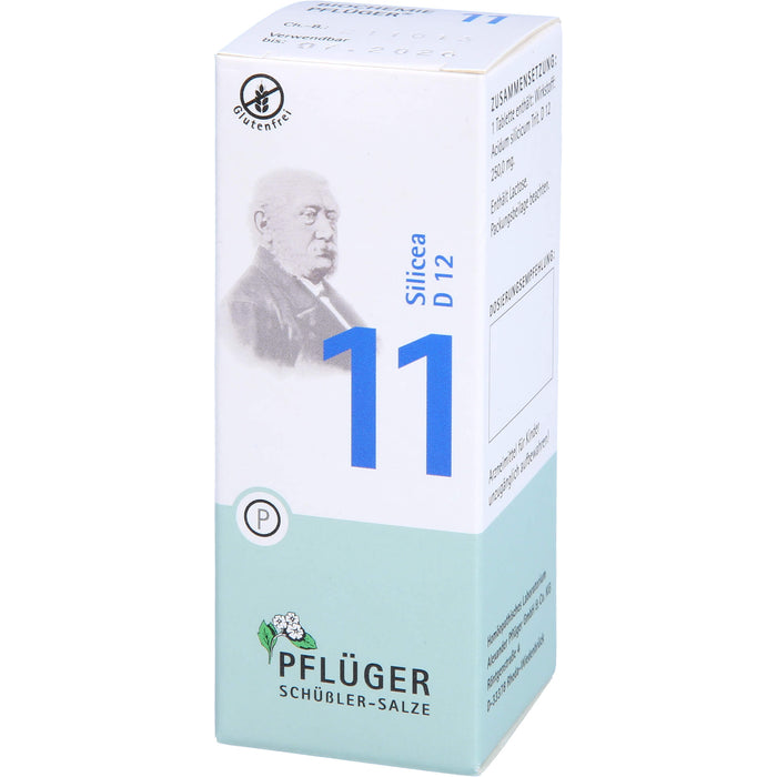 PFLÜGER Biochemie 11 Silicea D 12 Tabletten, 100 pcs. Tablets