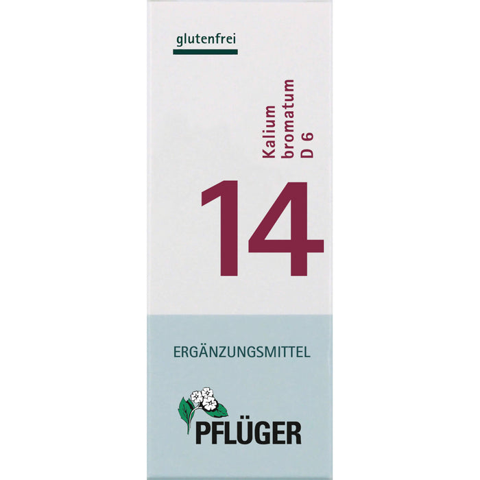 PFLÜGER Schüßler-Salze 14 Kalium bromatum D 6 Tabletten, 400 St. Tabletten