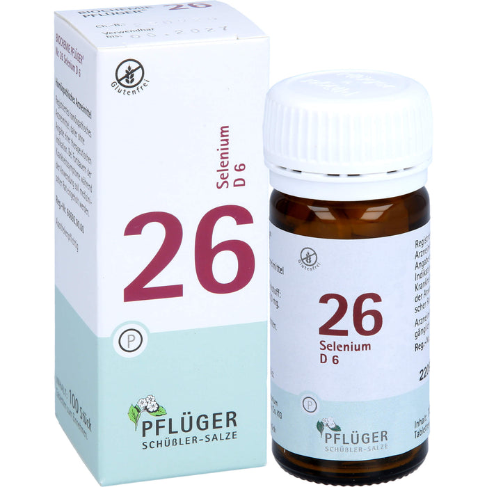 PFLÜGER Biochemie 26 Selenium D6 Tabletten, 100 pcs. Tablets