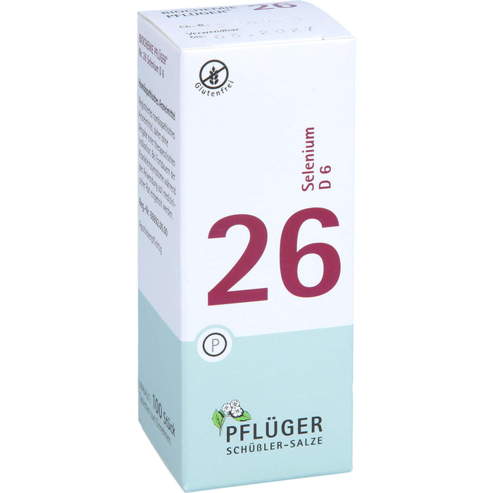 PFLÜGER Biochemie 26 Selenium D6 Tabletten, 100 St. Tabletten