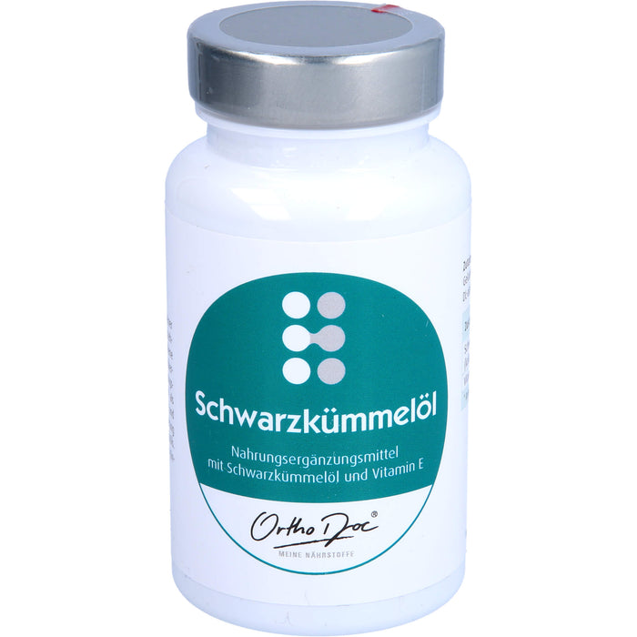 OrthoDoc Schwarzkümmelöl Kapseln, 60 pcs. Capsules