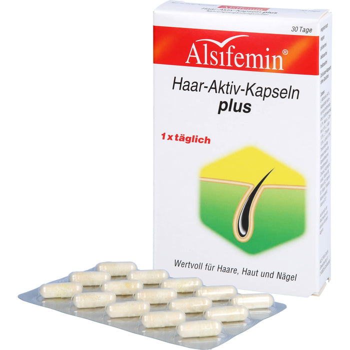 Alsifemin Haar-Aktiv-Kapseln plus, 30 pc Capsules