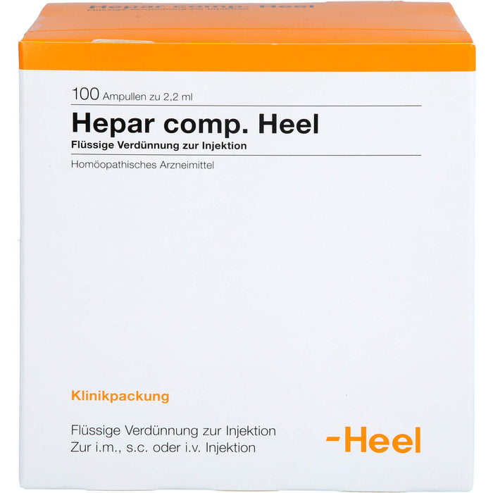 Hepar comp. Heel flüssige Verdünnung, 100 pcs. Ampoules