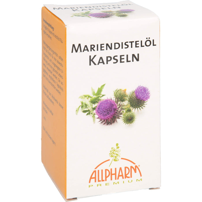 ALLPHARM Mariendistelöl 500 mg Kapseln, 60 pc Capsules