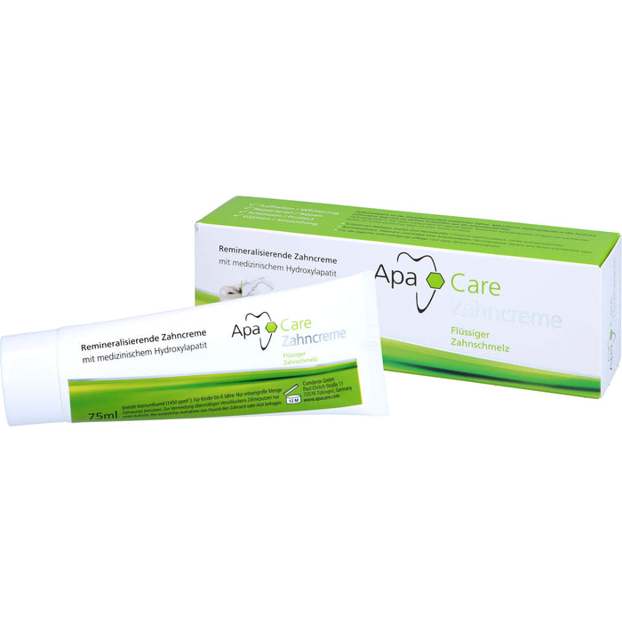 ApaCare Zahncreme, 75 ml Zahncreme