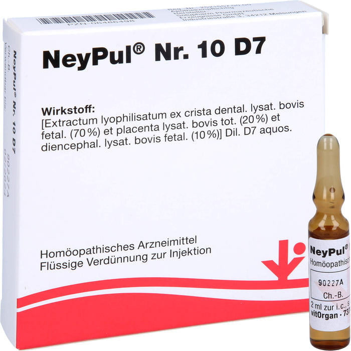 NeyPul Nr. 10 D7 Amp., 5 ml Lösung