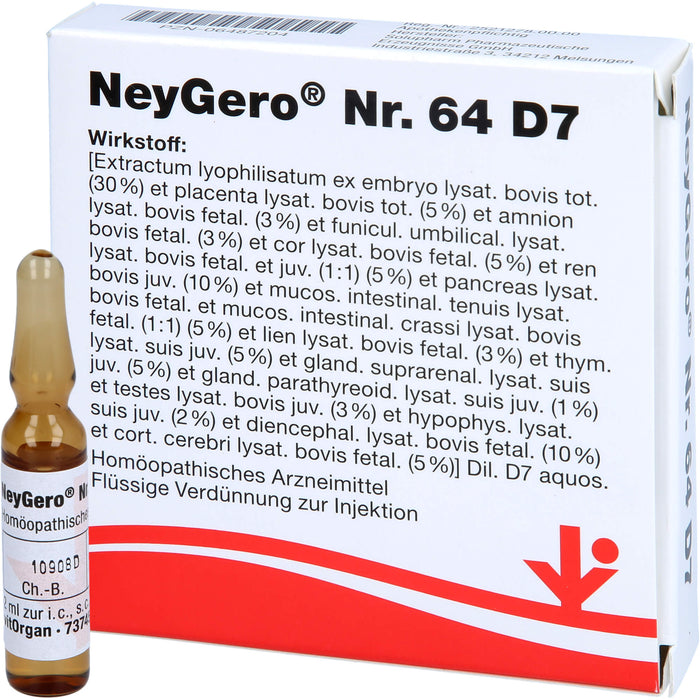 NeyGero Nr. 64 D7 Amp., 5X2 ml AMP