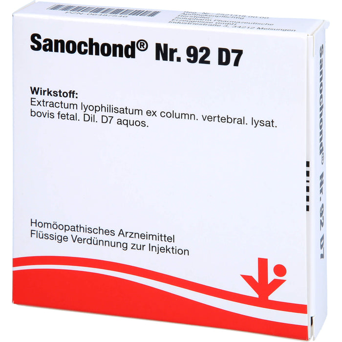 Sanochond Nr. 92 D7 Amp., 5X2 ml AMP